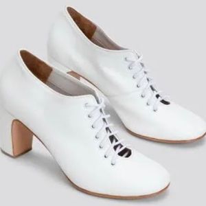 Brand new Rachel Comey Tilla Heel, leather, white, size 7